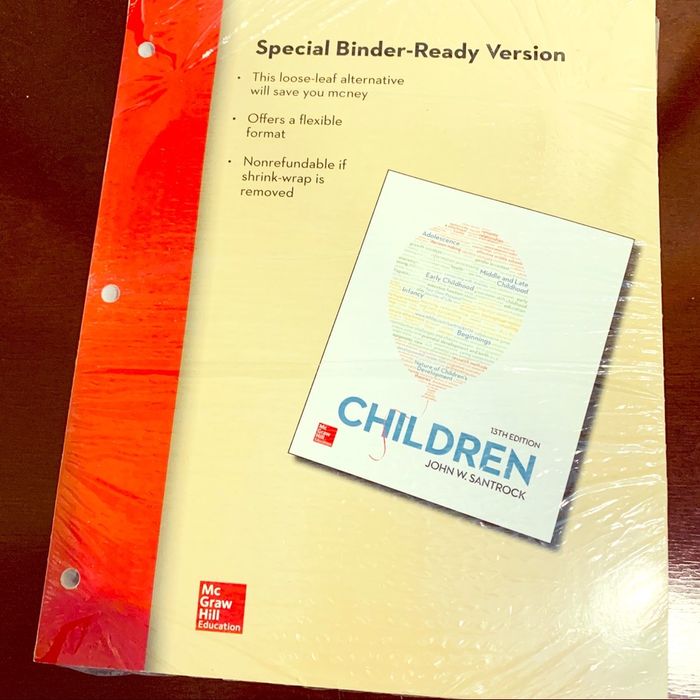 Children by John Santrock- Textbook